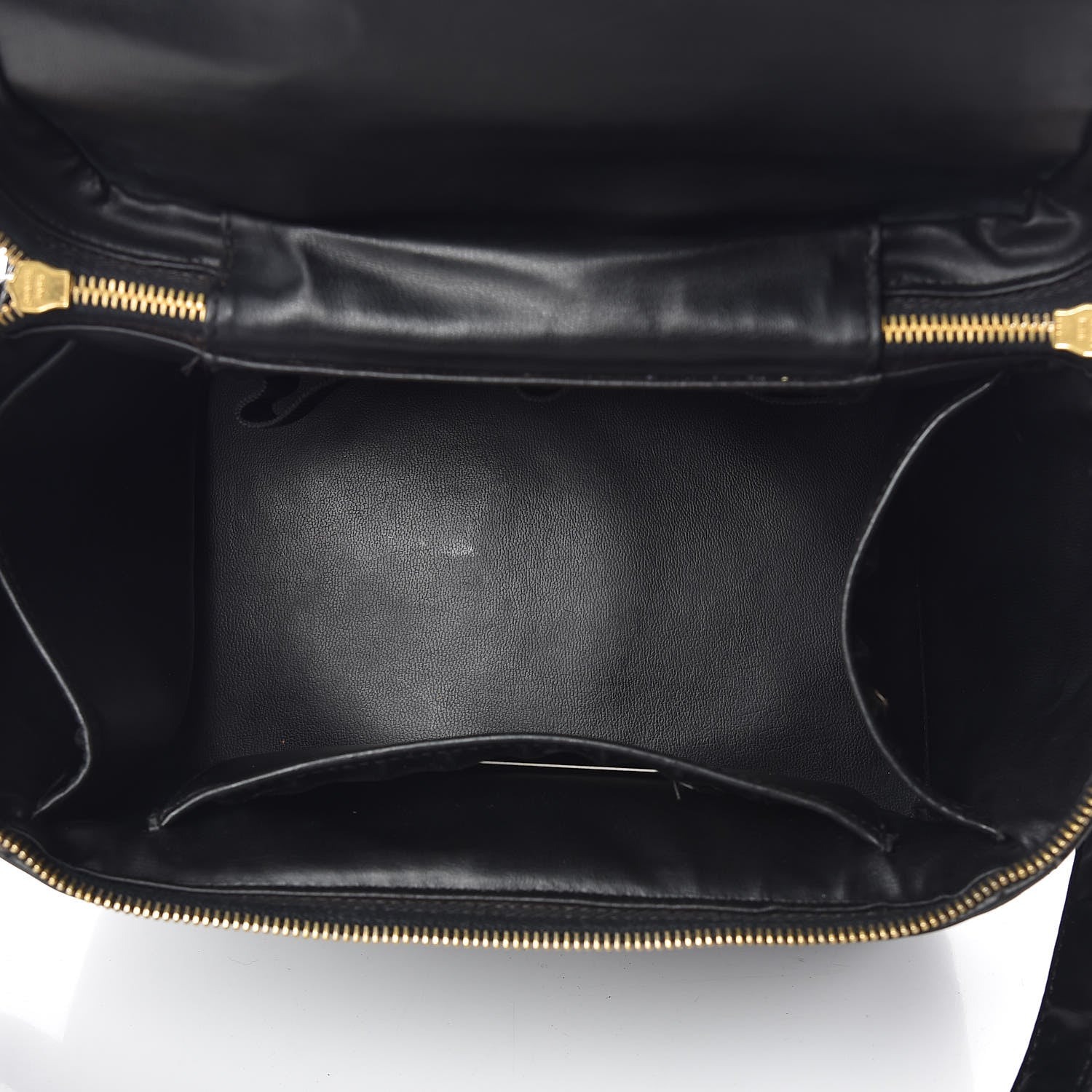Chanel Lambskin Quilted Vanity Cosmetic Case Black 5 of 13