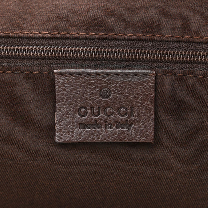 Gucci GG Monogram Web Pop Tote Dark Brown 6 of 10