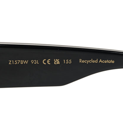 Louis Vuitton Acetate Swarovski Crystal Cyclone Sunglasses Z1578W Black 5 of 7