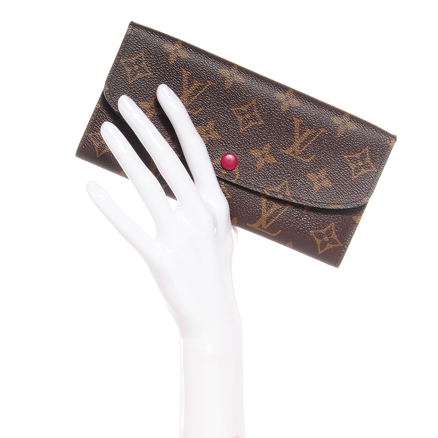Monogram Emilie Wallet Fuchsia