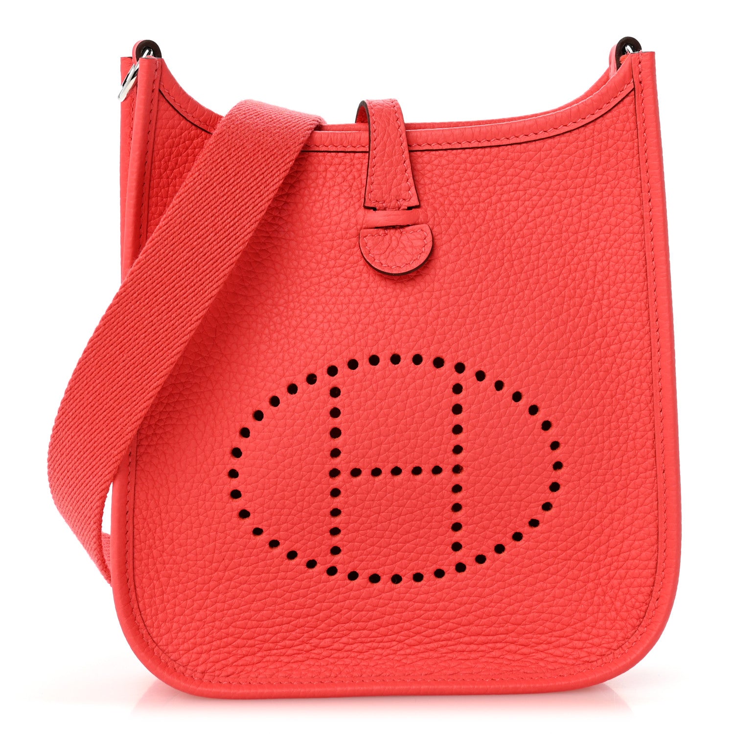 Hermes Taurillon Clemence Evelyne TPM Rose Texas Rose Jaipur 1 of 11