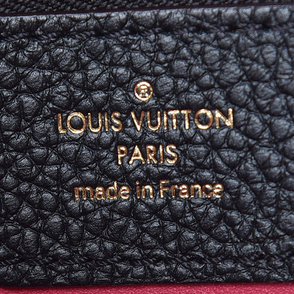 Louis Vuitton Taurillon Capucines MM Black 8 of 10