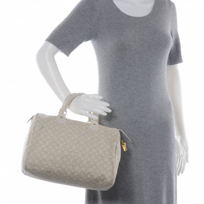 Louis Vuitton Mini Lin Speedy 30 Dune 2 of 11