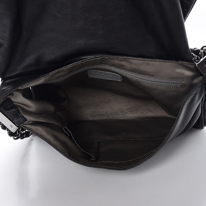 Chanel Calfskin Large Rock and Chain Flap Black 5 of 8