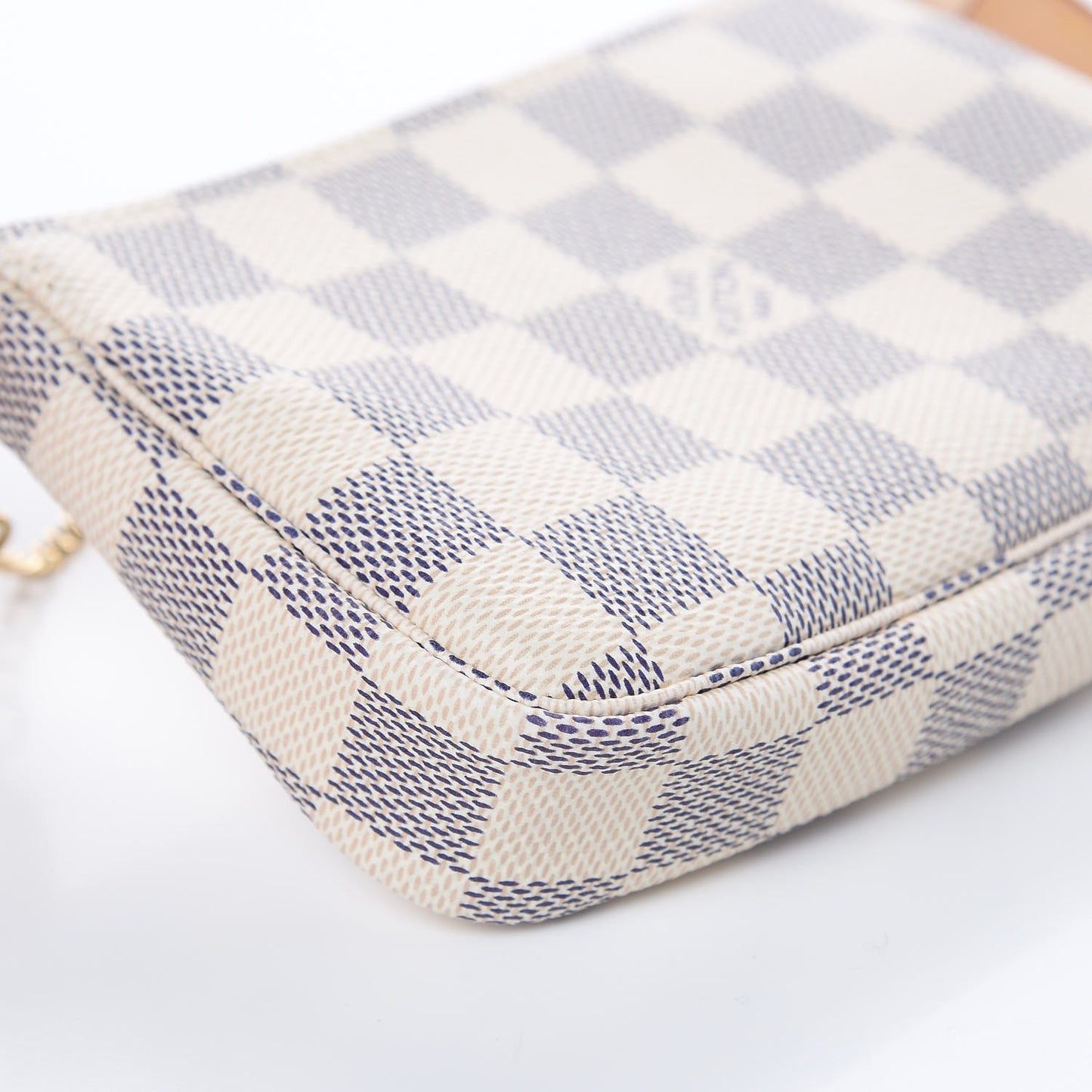 Damier Azur Mini Pochette Accessories