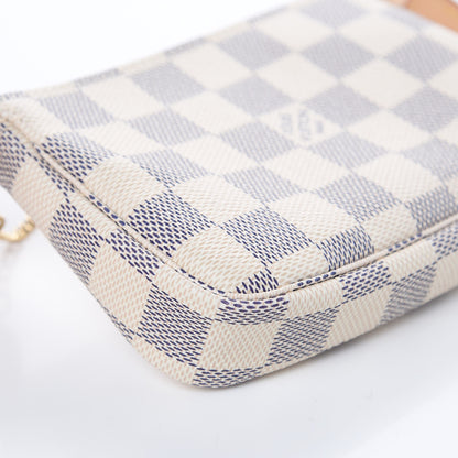Louis Vuitton Damier Azur Mini Pochette Accessories 7 of 10