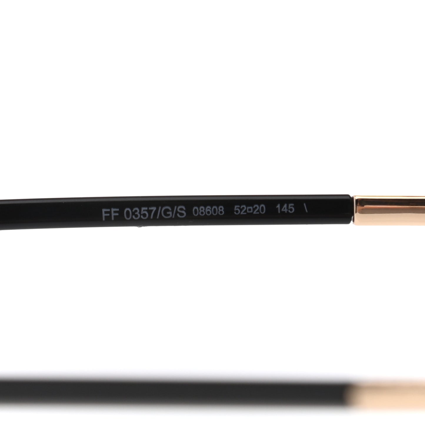 Acetate Metal FF Cat Eye Iridia Sunglasses FF 0357/S Havana