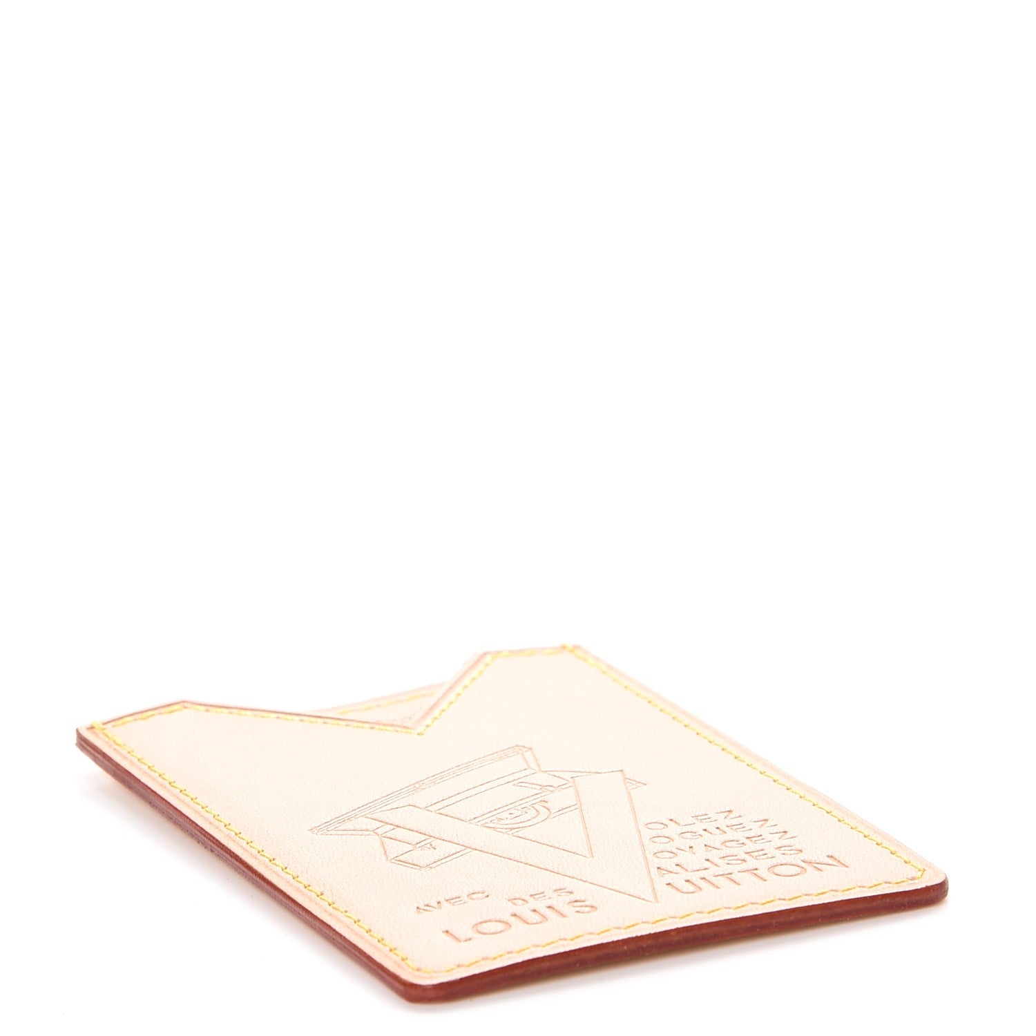 Louis Vuitton Vachetta Voyages Card Holder 4 of 6