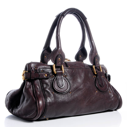 Chloe Leather Medium Paddington Chocolate 3 of 9