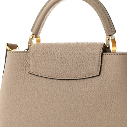 Louis Vuitton Taurillon Capucines BB Galet 11 of 11