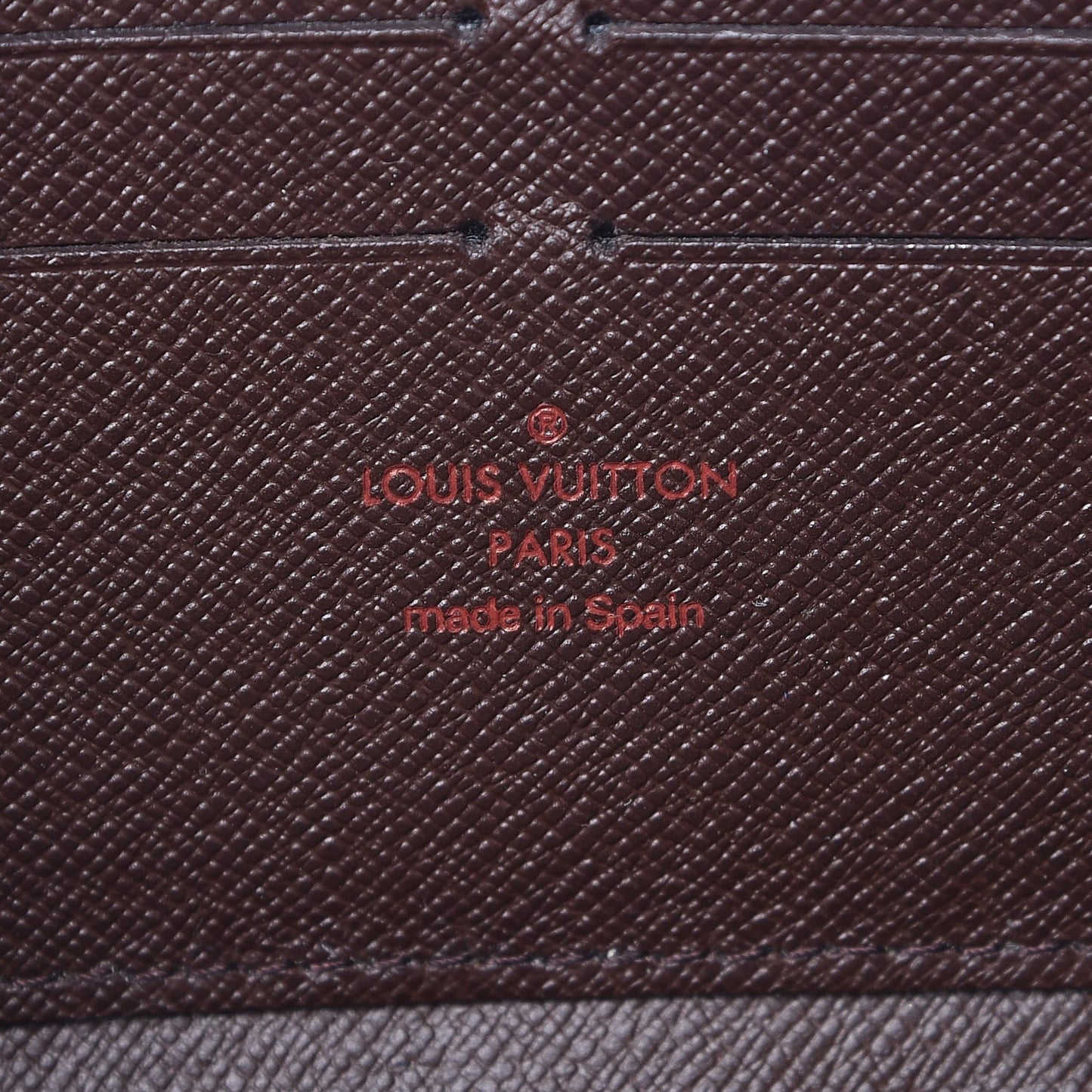 Damier Ebene Zippy Wallet