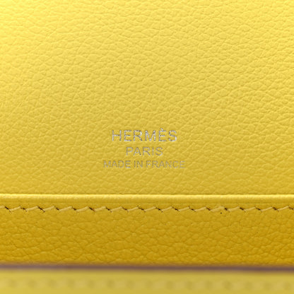 Hermes Evercolor Mini Sac Roulis Lime White 6 of 10