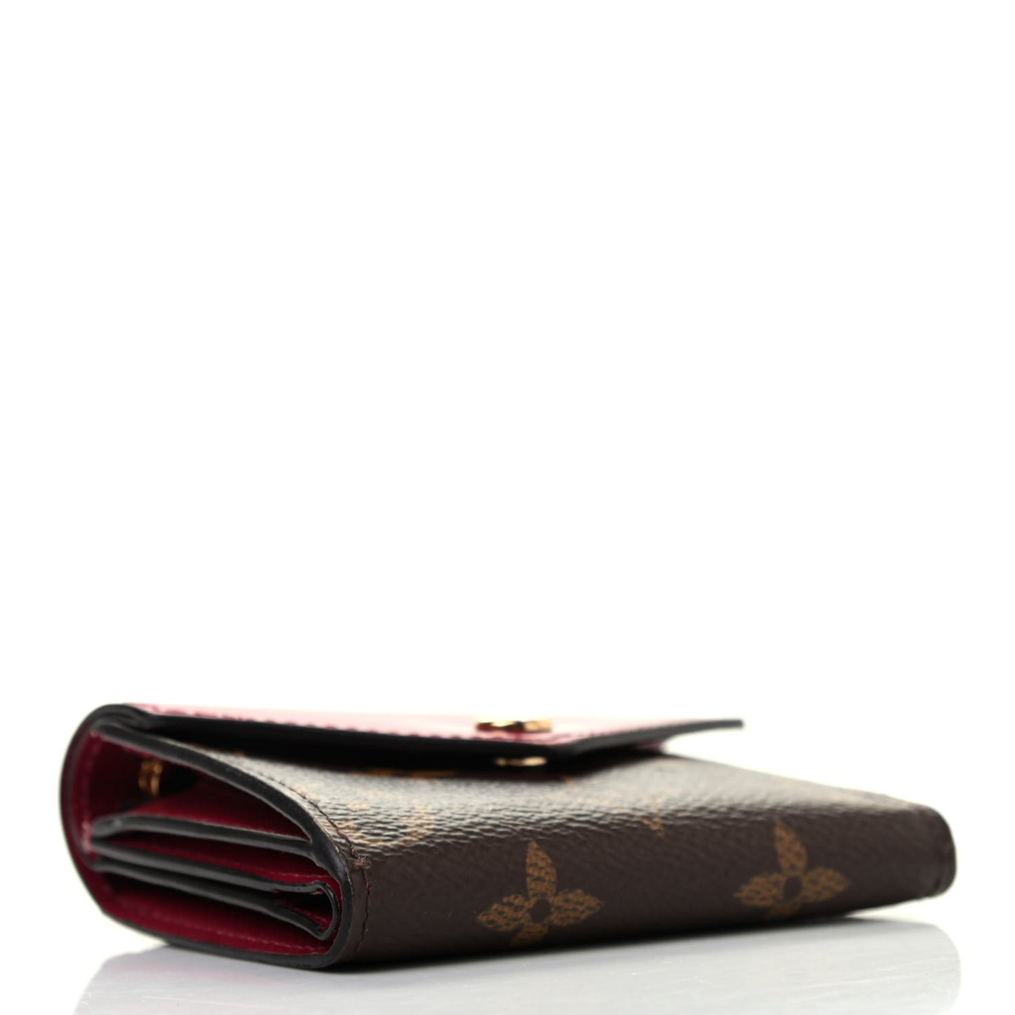 Monogram Zoe Wallet Fuchsia
