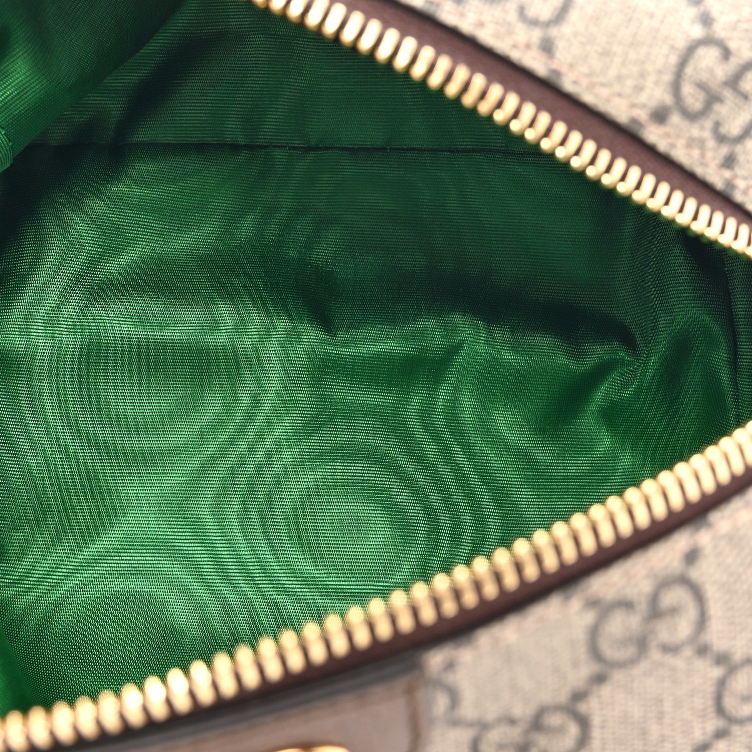 Gucci Soft GG Supreme Monogram Calfskin Medium Ophidia Cosmetic Case Beige Ebony New Acero 5 of 8