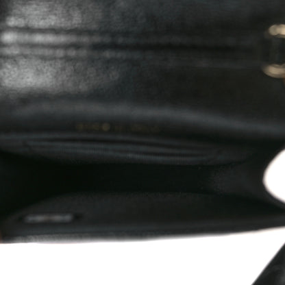 Chanel Caviar Quilted CC Airpods Pro and Phone Case With Chain Black 5 of 10