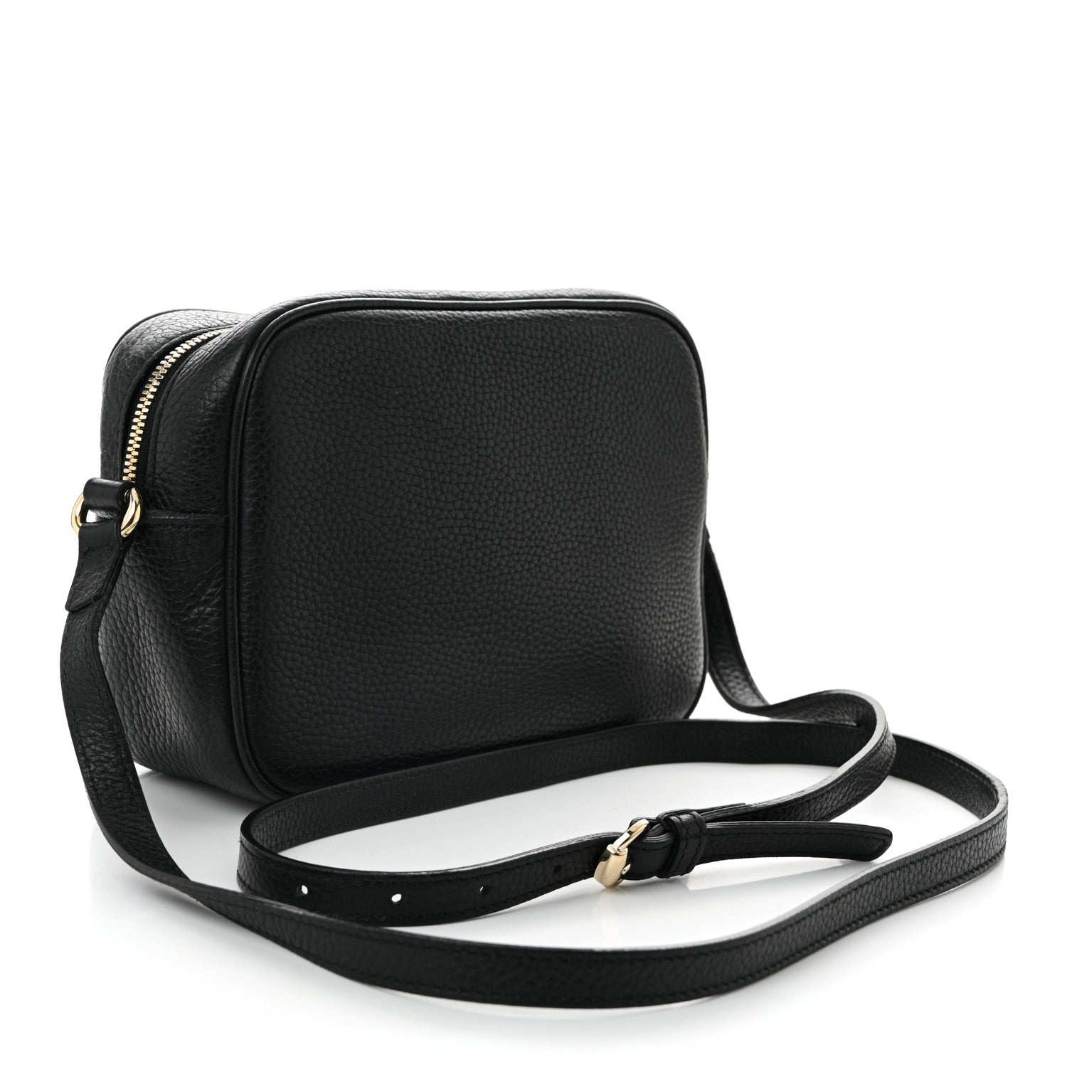 Gucci Pebbled Calfskin Small Soho Disco Bag Black 3 of 10