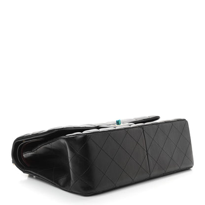 Chanel Lambskin Quilted Jumbo Double Flap Black 4 of 10
