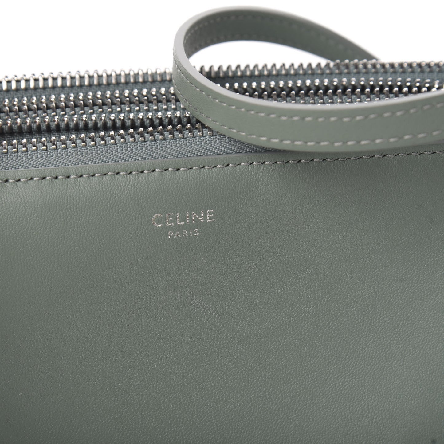 Lambskin Small Trio Crossbody Bag Celadon