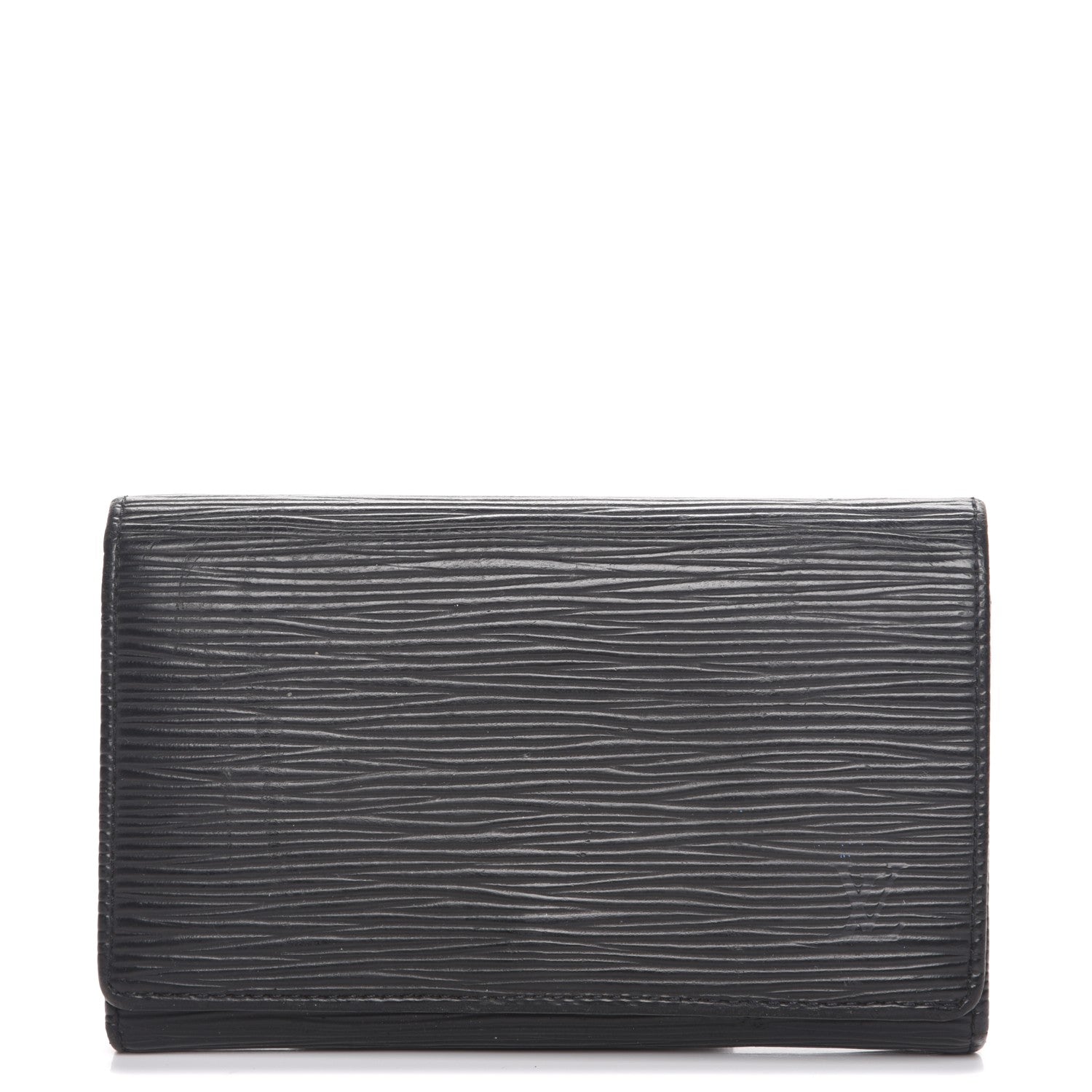 Louis Vuitton Epi Porte-Monnaie Billets Tresor Wallet Black 1 of 7