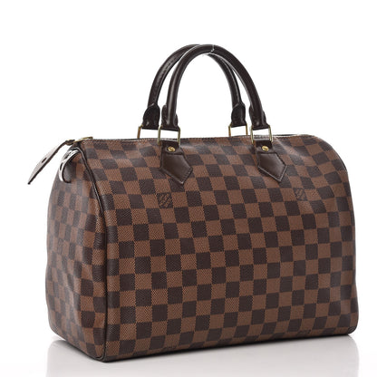 Louis Vuitton Damier Ebene Speedy 30 3 of 14