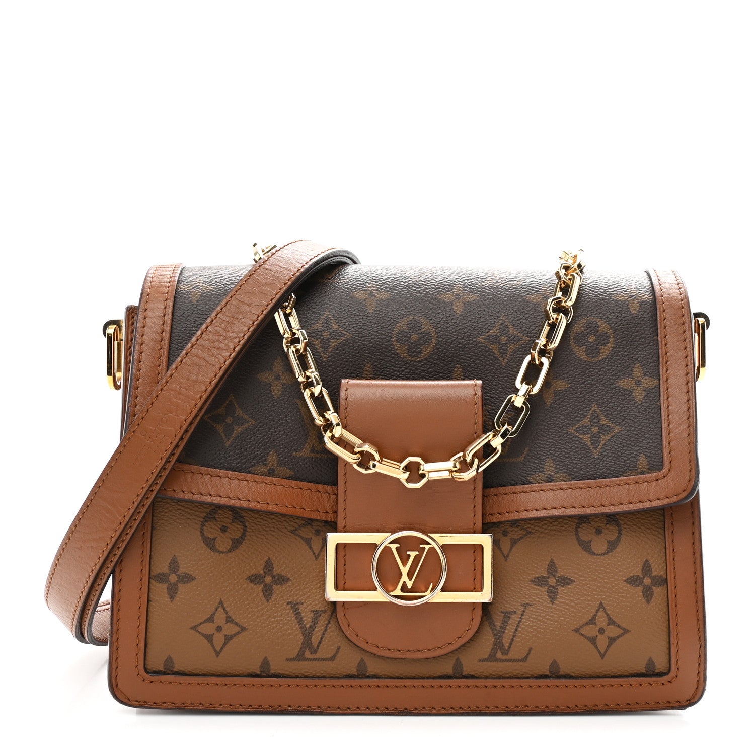 Louis Vuitton Reverse Monogram Dauphine MM 1 of 9