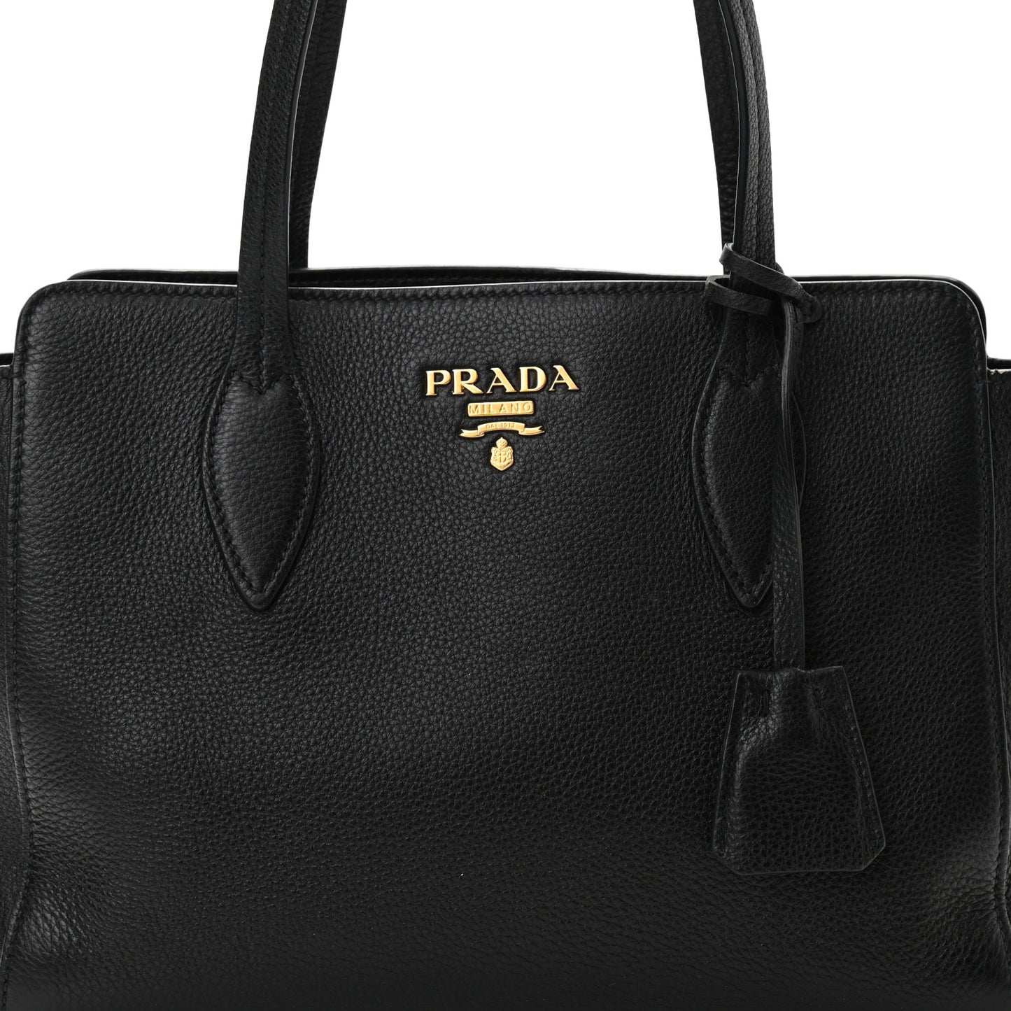Vitello Phenix Tote Black
