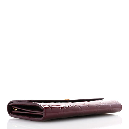 Louis Vuitton Vernis Sarah Wallet Rouge Fauviste 4 of 8