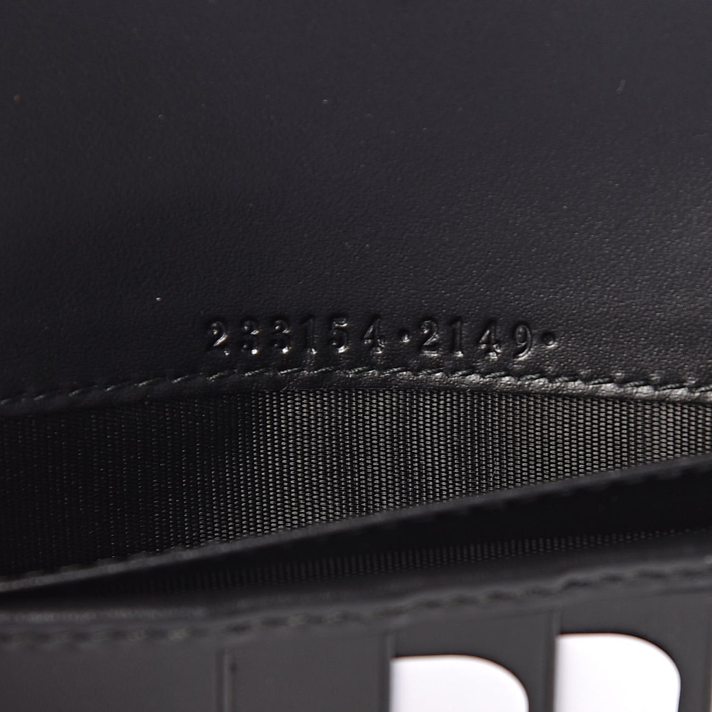 Guccissima Avel Continental Flap Wallet Black