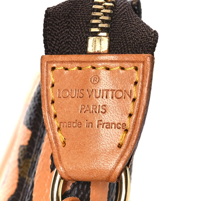 Louis Vuitton Monogram Graffiti Pochette Accessories Peach 7 of 9