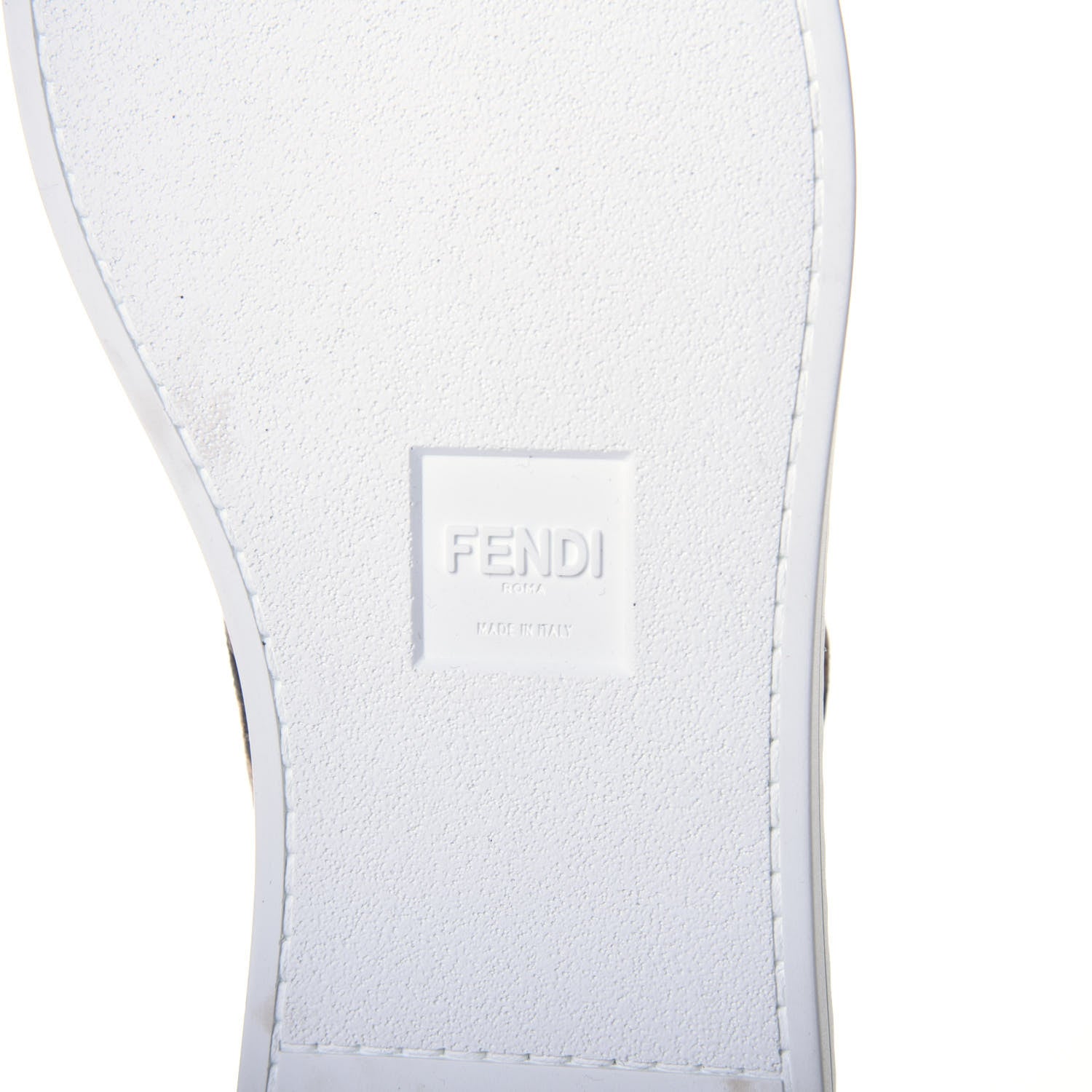 Fendi Tech Fabric FF Mens Lace Up Low Top Sneakers 7 Tobacco Black 6 of 9