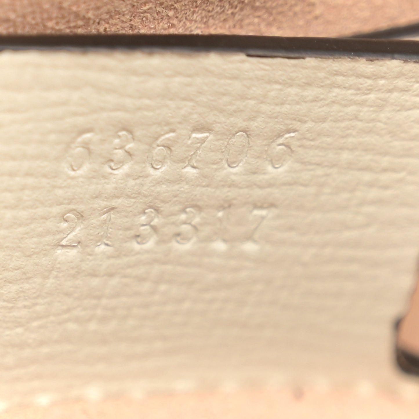 GG Supreme Monogram Azalea Calfskin Web Small Jackie 1961 Hobo Beige Ebony Mystic White