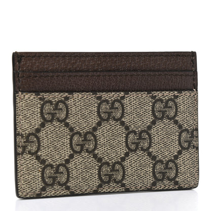 Gucci GG Supreme Monogram Ophidia Card Holder Brown 3 of 7