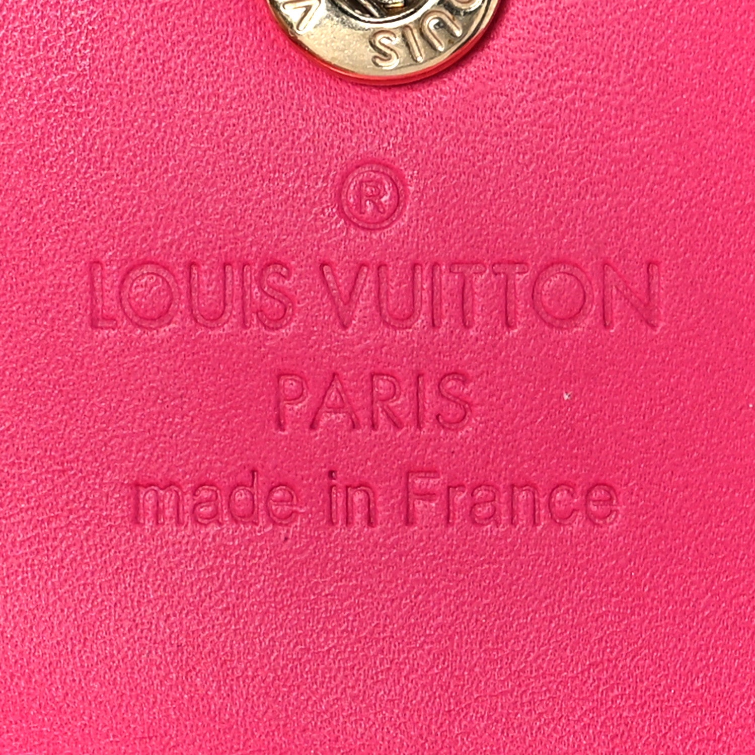 Louis Vuitton Vernis Business Card Holder Framboise 6 of 7