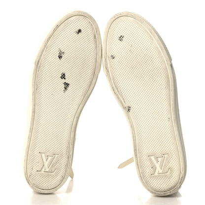 Louis Vuitton Monogram Giant Stellar Sneaker Boots 37 Khaki White Beige 6 of 8