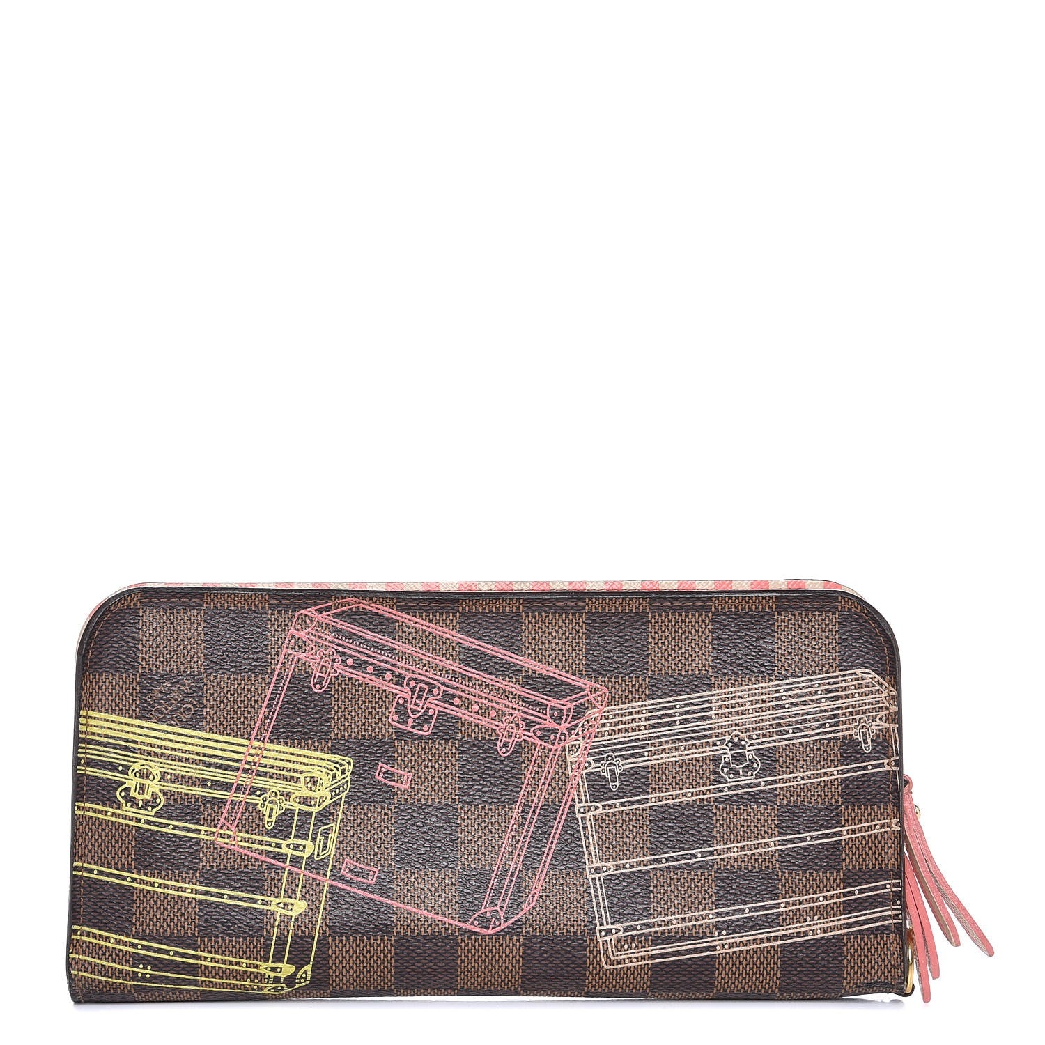 Louis Vuitton Damier Ebene 2014 Christmas Animation Insolite Wallet 1 of 9