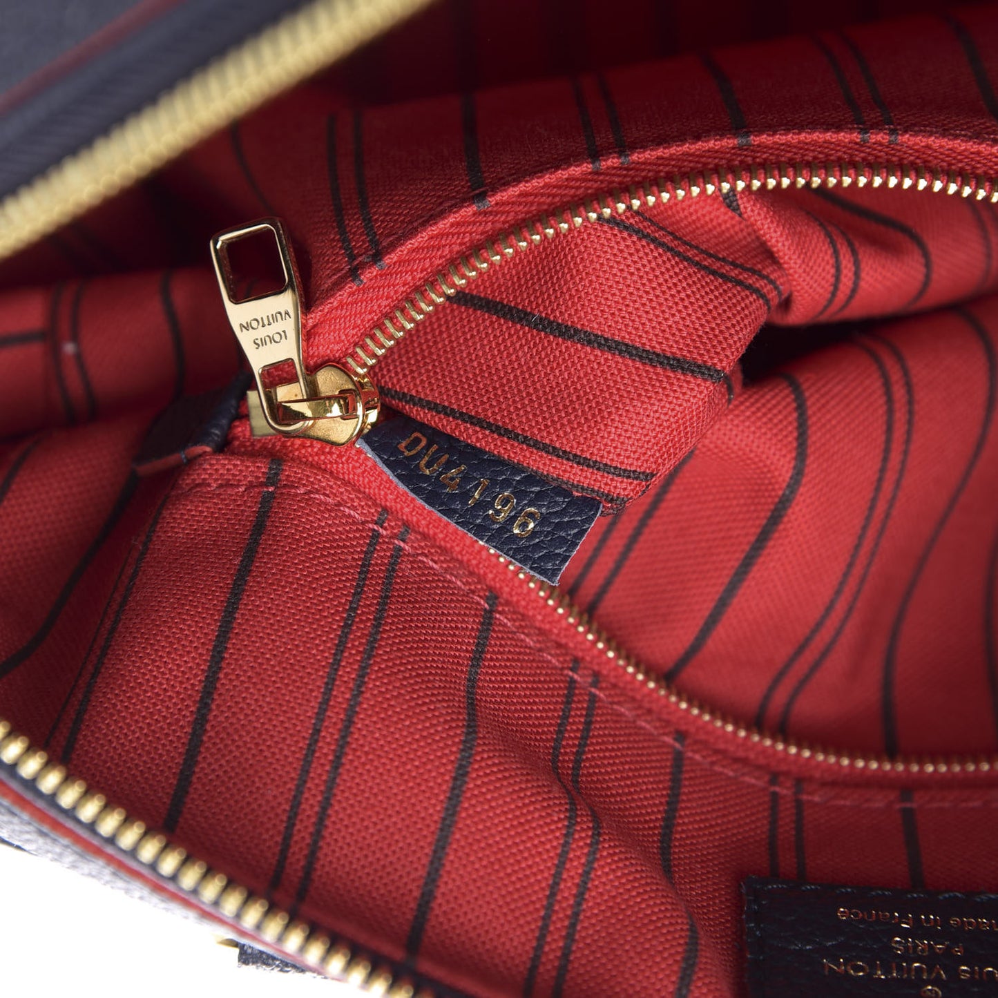 Empreinte Speedy Bandouliere 25 NM Marine Rouge