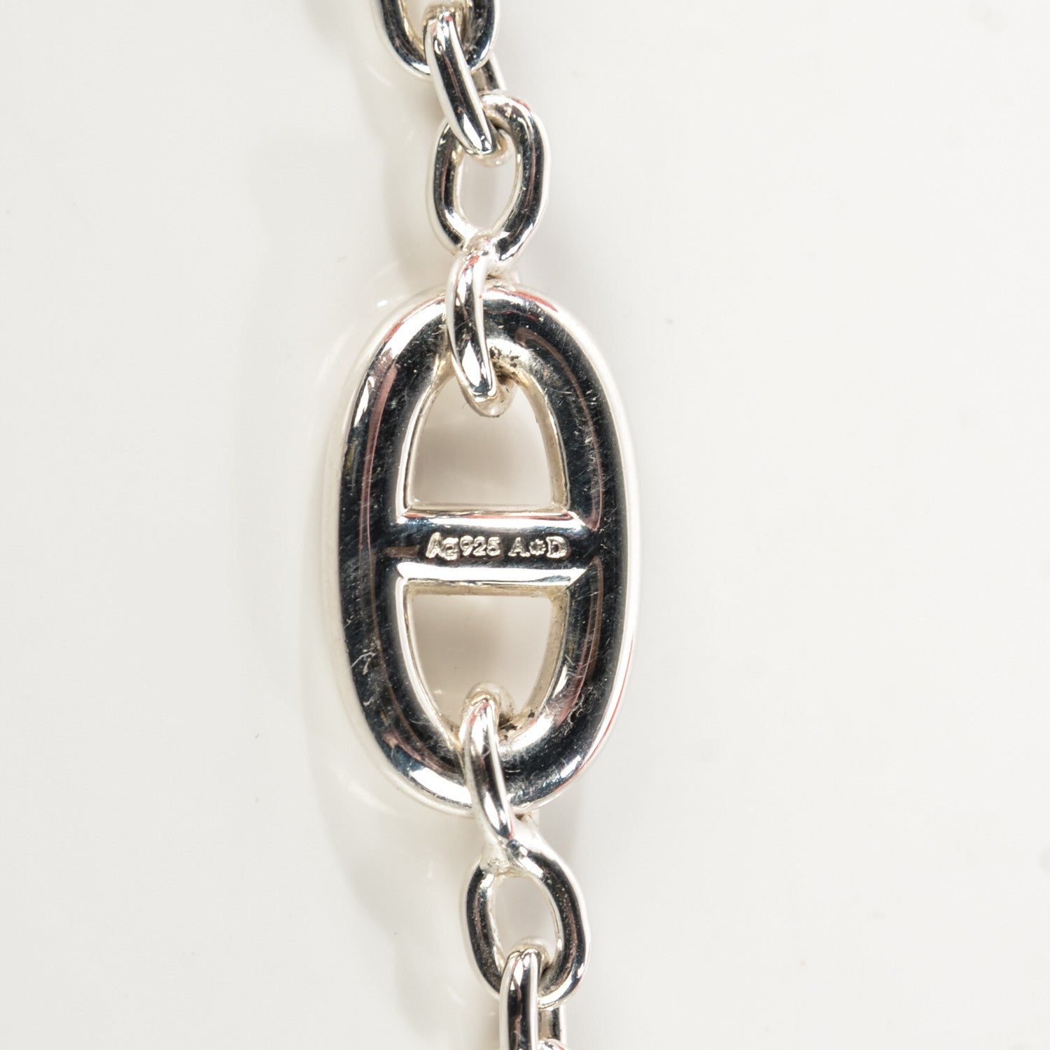 Hermes Sterling Silver Farandole Necklace 120 6 of 6