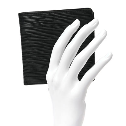 Louis Vuitton Epi Marco Wallet Black 2 of 12