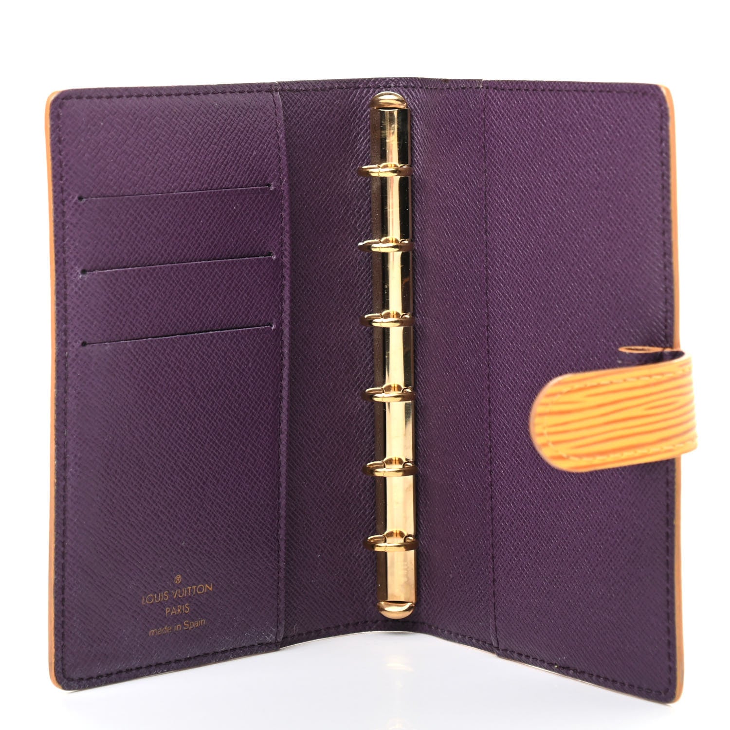 Louis Vuitton Epi Small Ring Agenda Cover Tassil 5 of 6