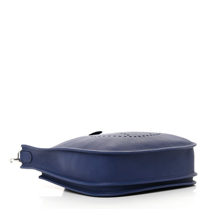 Hermes Taurillon Maurice Evelyne III PM Bleu Saphir 4 of 13
