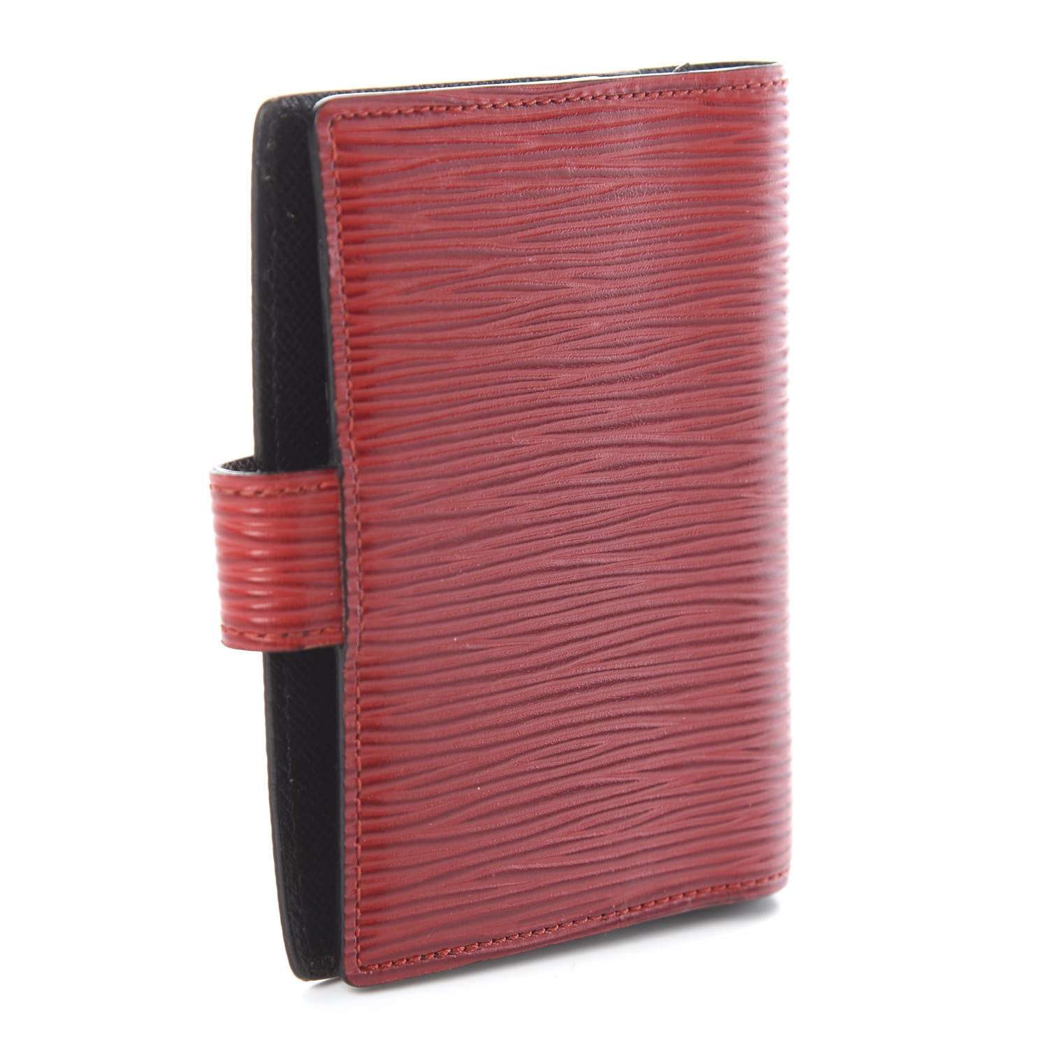 Louis Vuitton Epi Mini Agenda Cover Castillan Red 2 of 4