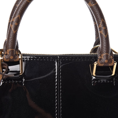 Louis Vuitton Patent Monogram Alma PM Black 8 of 10