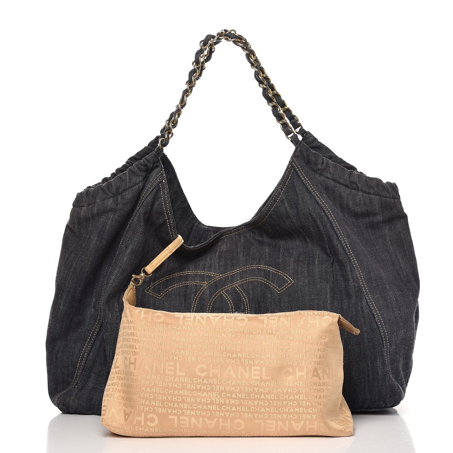 Denim XL Coco Cabas Tote Blue