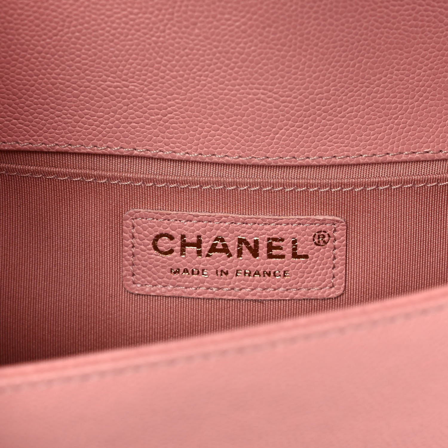 Chanel Caviar Quilted Medium Boy Flap Pink 5 of 13