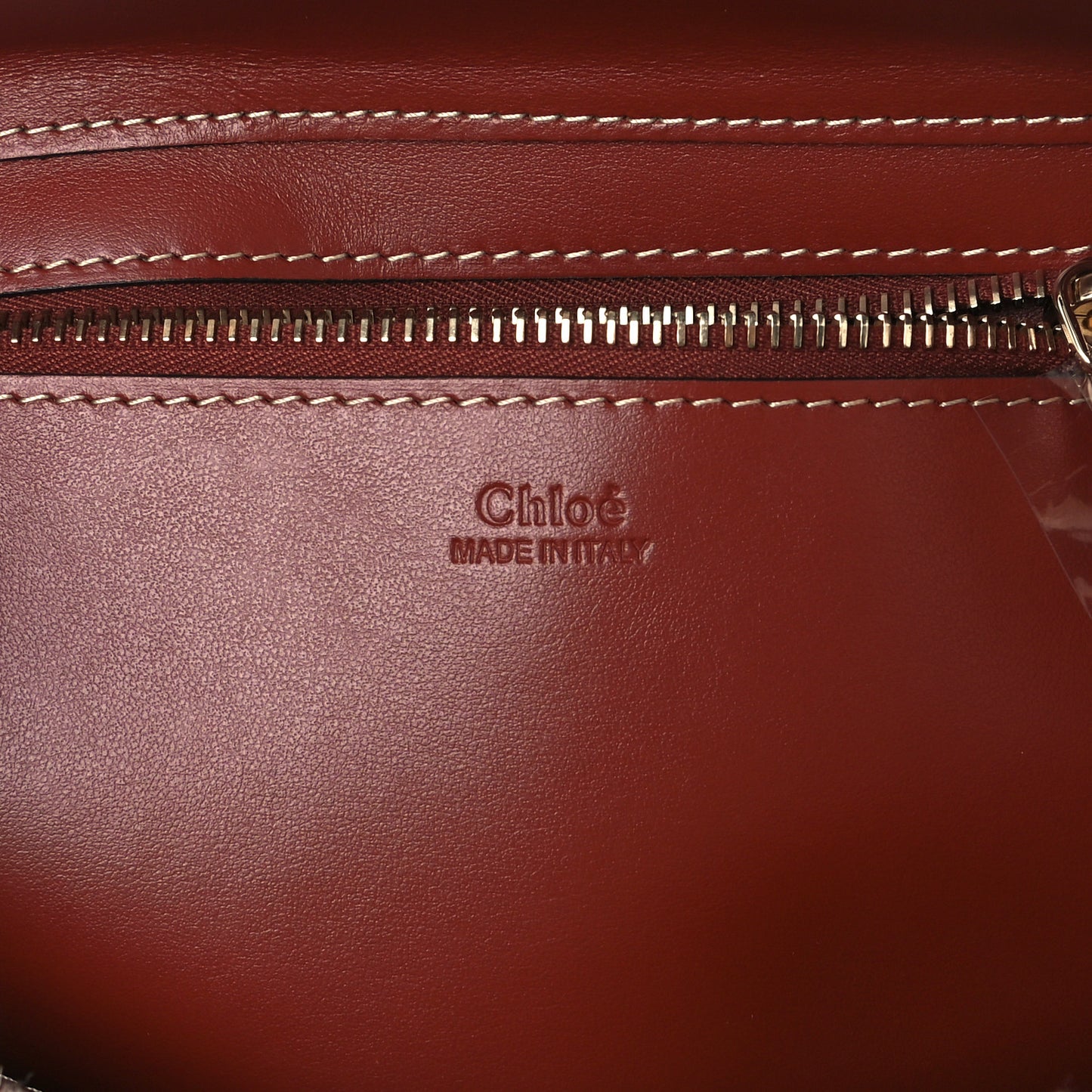 Shearling Calfskin Small Woody Ribbon Tote With Strap Mild Beige