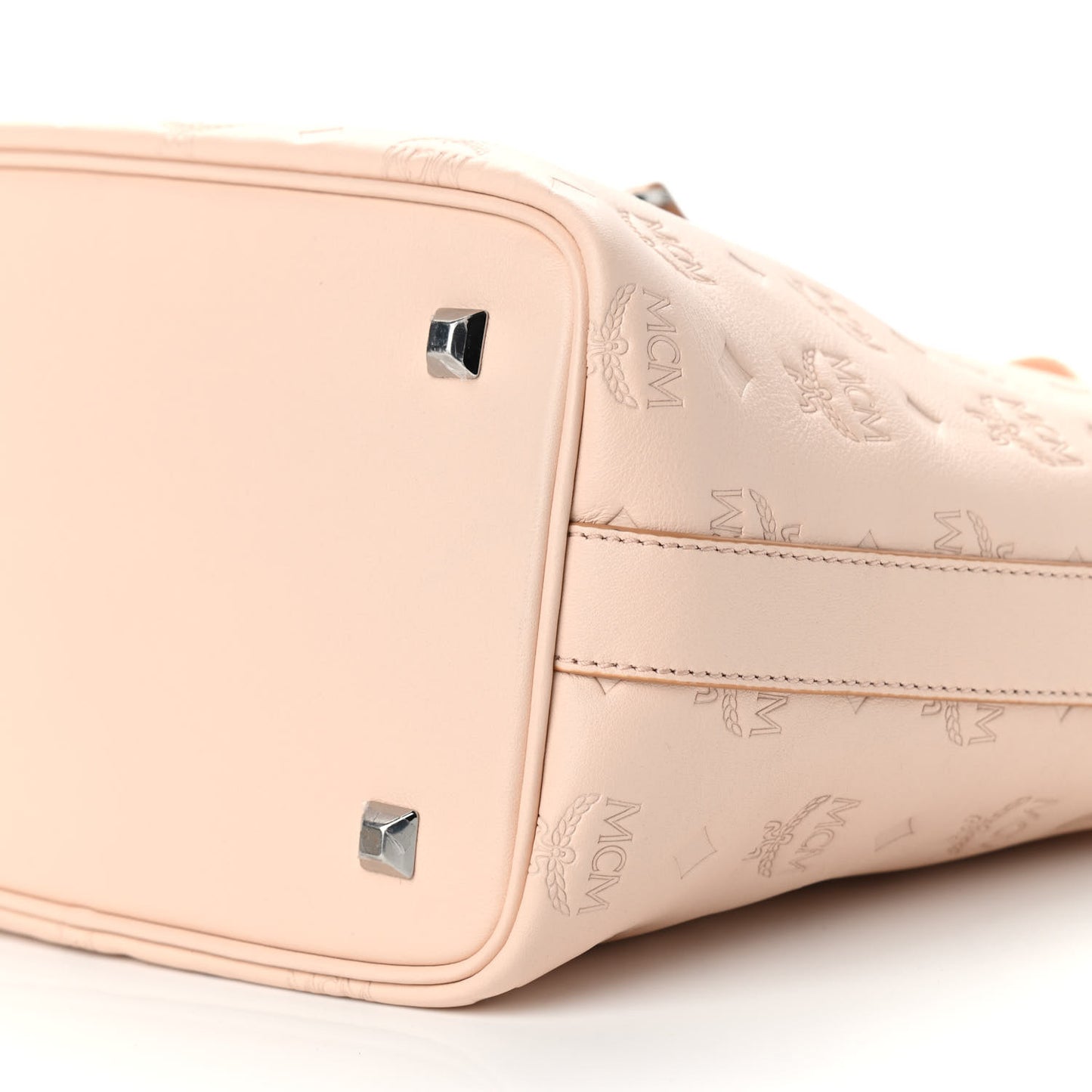 Calfskin Ottomar Essential Drawstring Bag Bisque