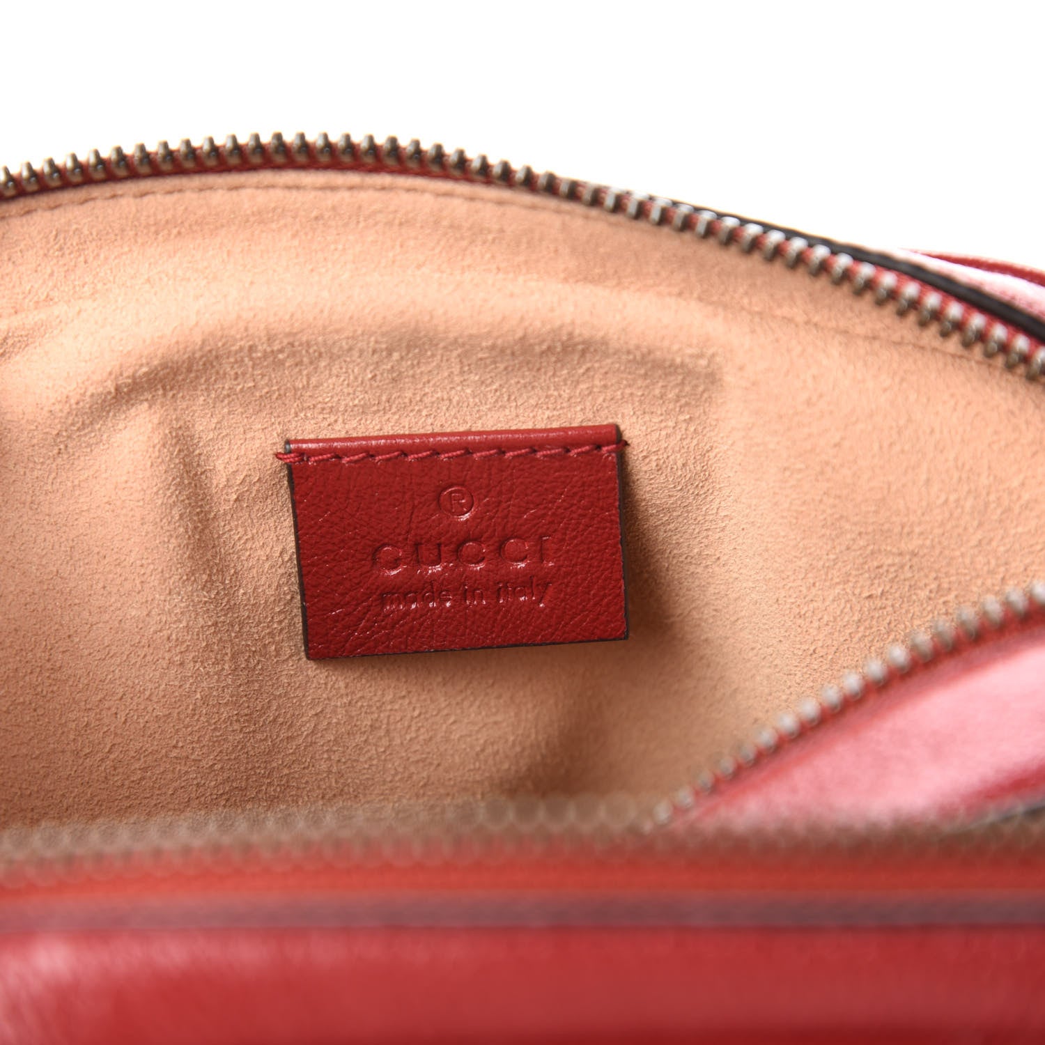 Gucci Azalea Calfskin Matelasse Diagonal Tall GG Marmont Crossbody Bag Romantic Cerise 8 of 10
