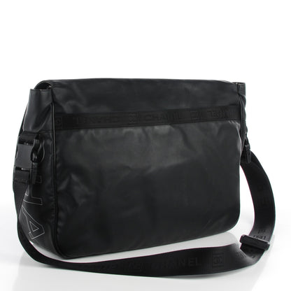 Chanel Vinyl Sport CC Messenger Black 3 of 8