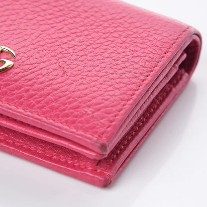 Gucci Dollar Calfskin GG Marmont Card Case Box Pink 9 of 11