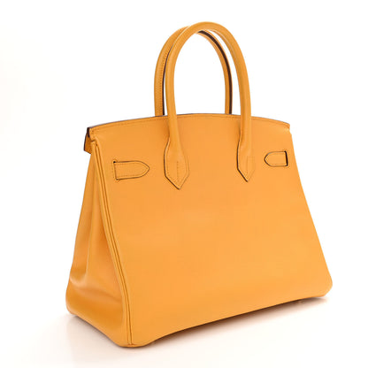 Hermes Epsom Birkin 30 Jaune Ambre 3 of 19